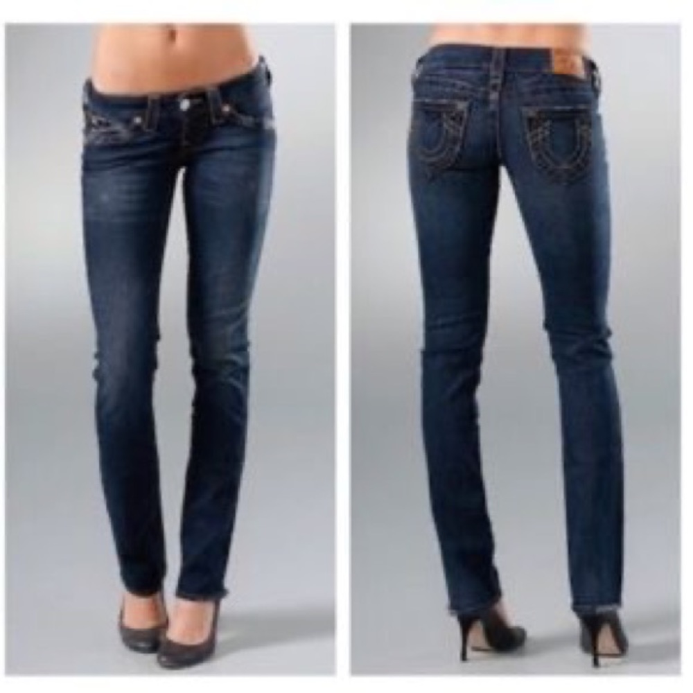True Religion Billy Straight Fit Jeans; Size 29
